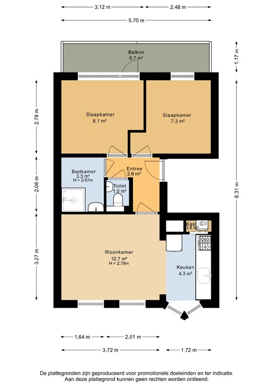 mediumsize floorplan